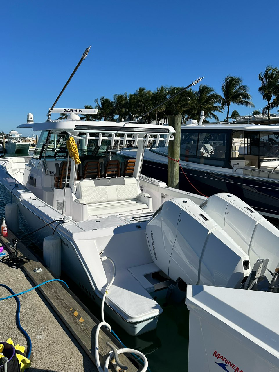 Professional boat detailing in Palm City, Florida - Harv's Mobile Detailing